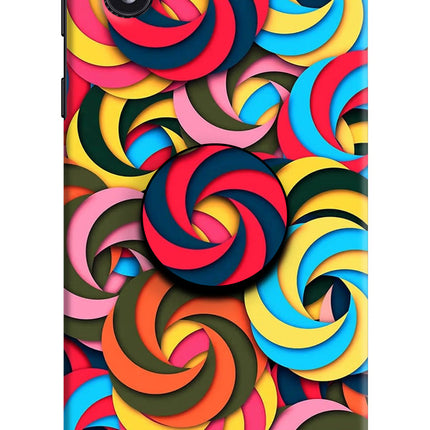 Spiral Pattern Samsung M01 Core Pop Case by Casekaro