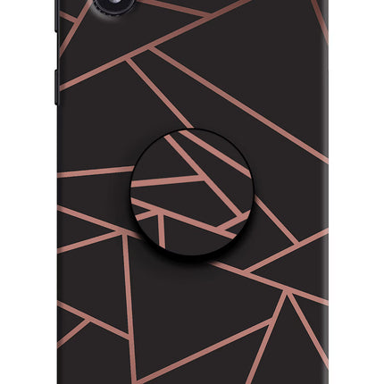 Geometric Pattern Samsung M01 Core Pop Case by Casekaro