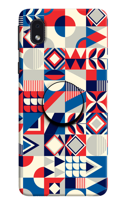 Colorful Pattern Samsung M01 Core Pop Case by Casekaro