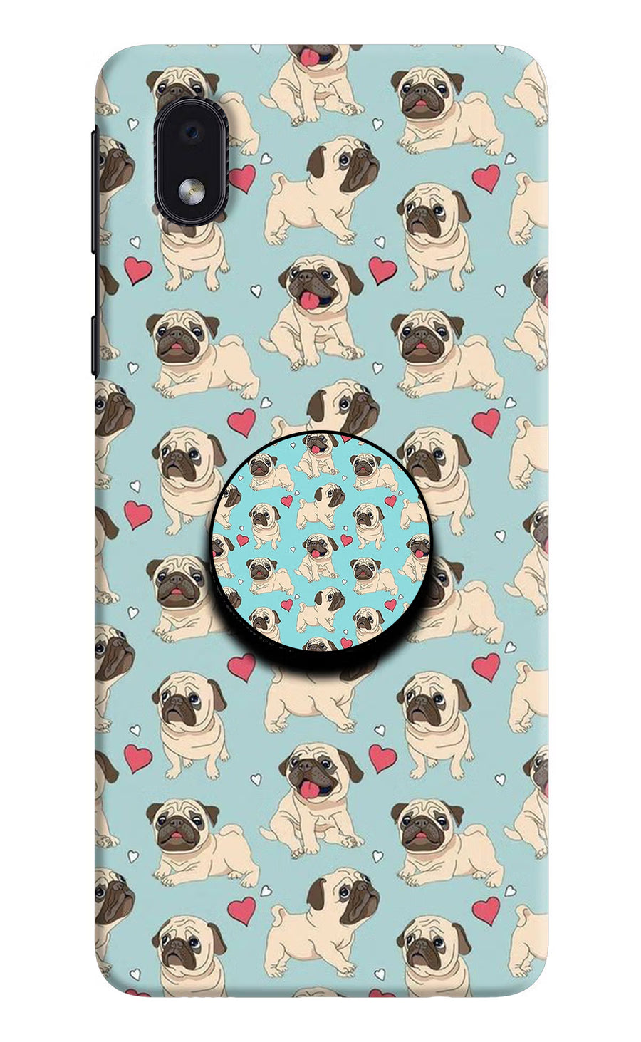 Pug Dog Samsung M01 Core Pop Case, Hard case