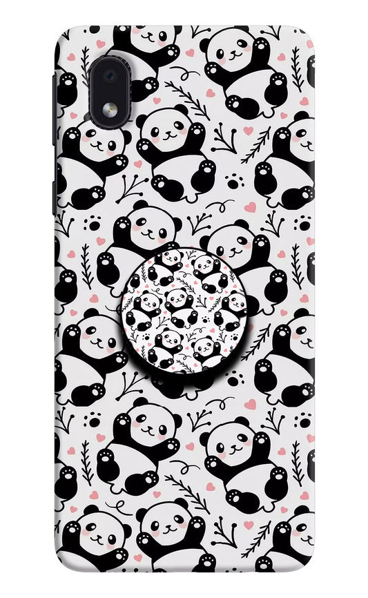 Cute Panda Samsung M01 Core Pop Case by Casekaro