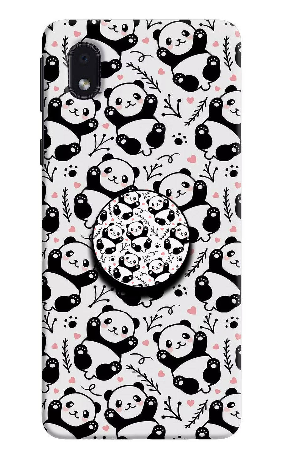 Cute Panda Samsung M01 Core Pop Case, Hard case