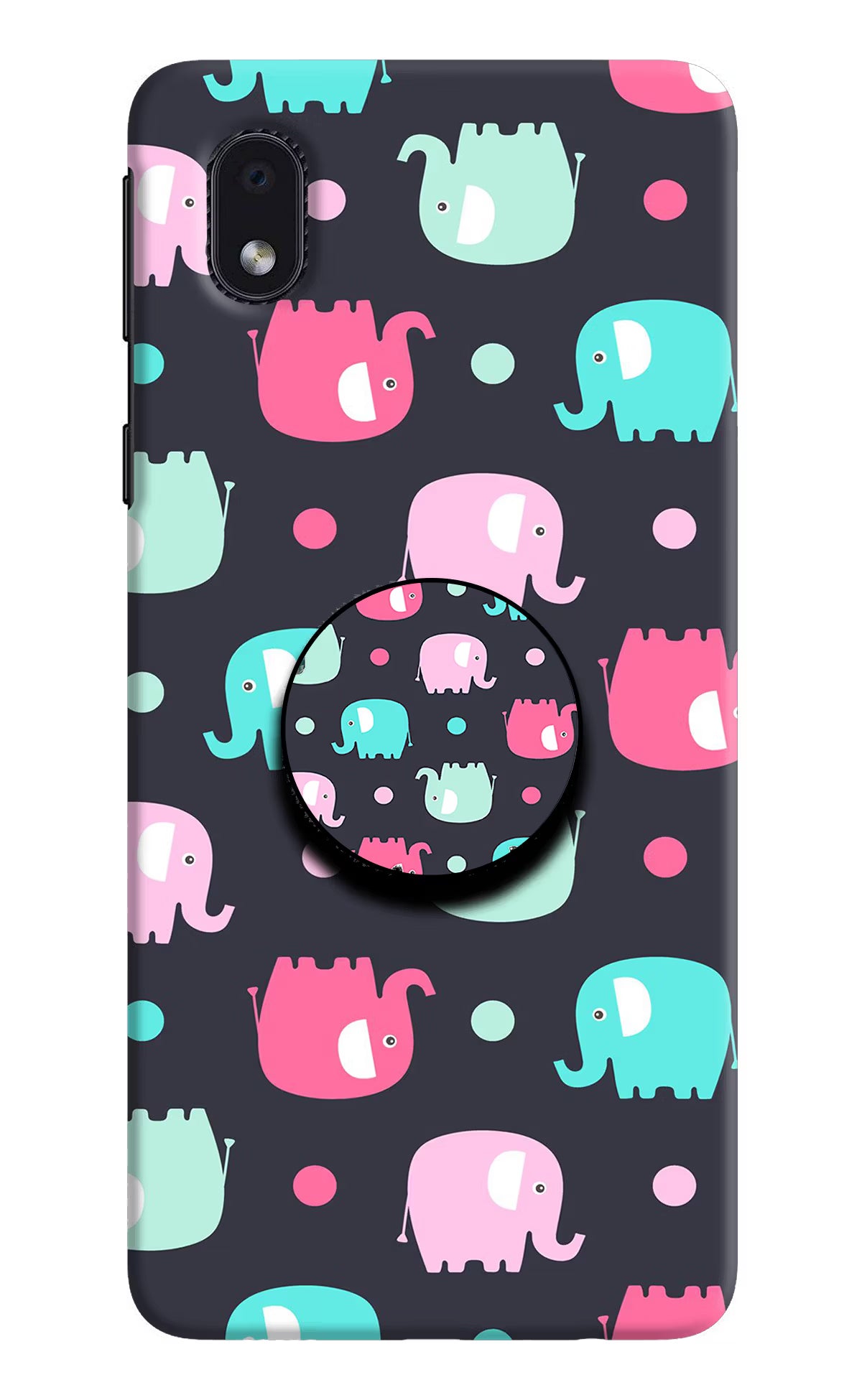 Baby Elephants Samsung M01 Core Pop Case by Casekaro