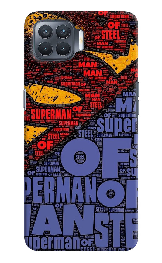 Superman Oppo F17 Pro Hard Case Back Cover by Casekaro