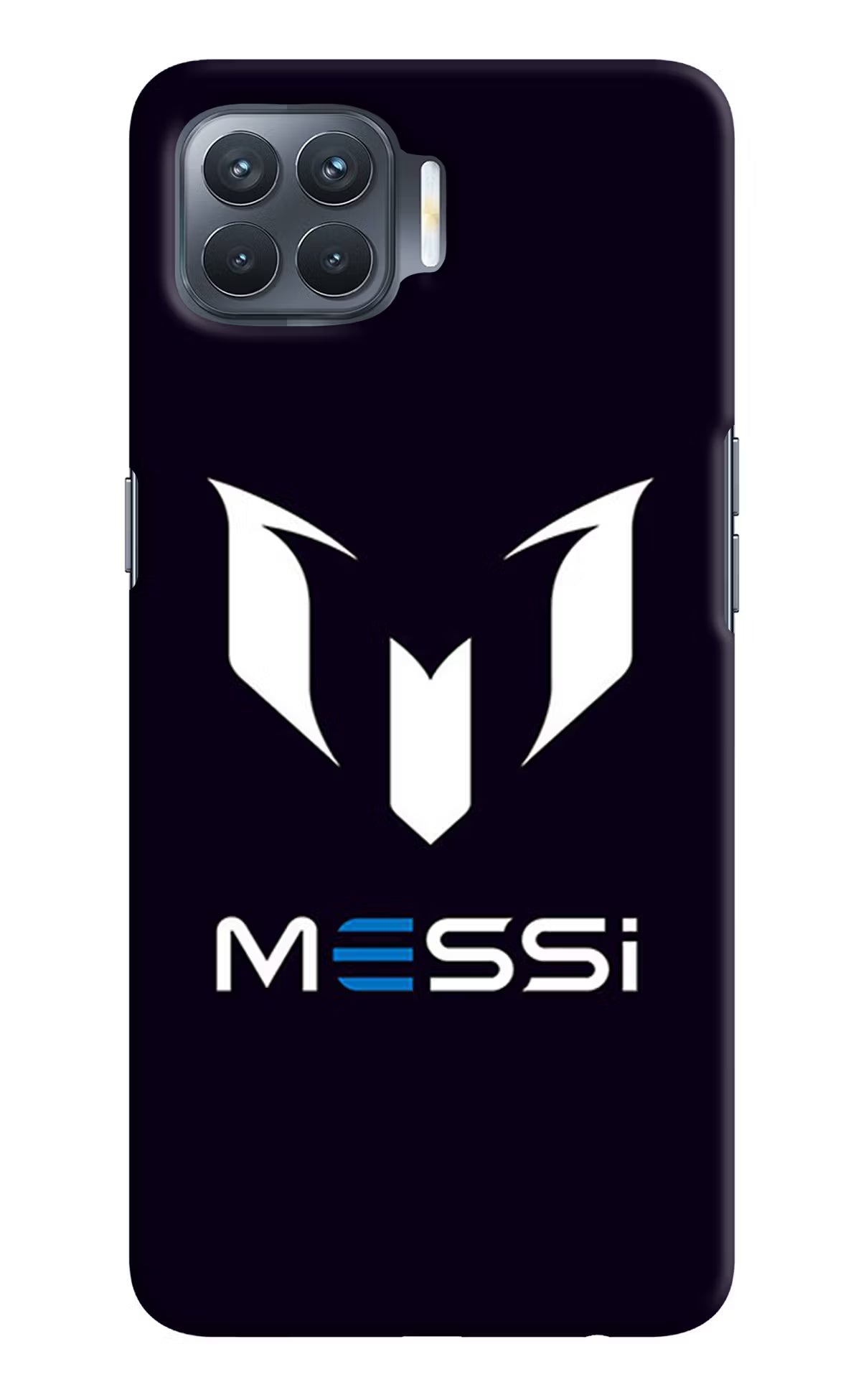 Messi Logo Oppo F17 Pro Hard Case Back Cover by Casekaro