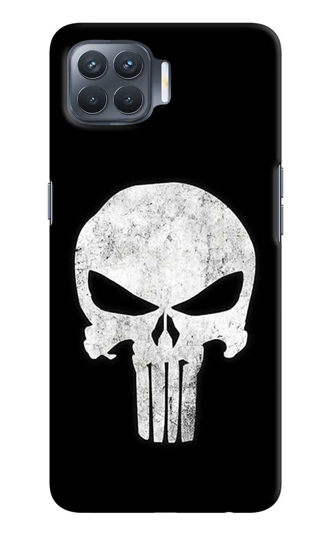 Punisher Skull Oppo F17 Pro Hard Case Back Cover by Casekaro