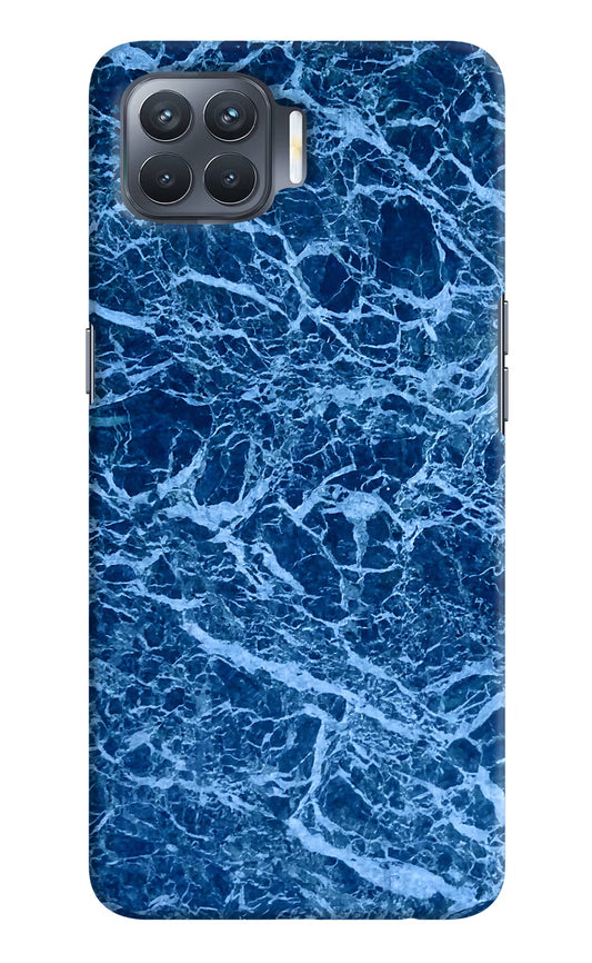 Blue Marble Oppo F17 Pro Hard Case Back Cover by Casekaro