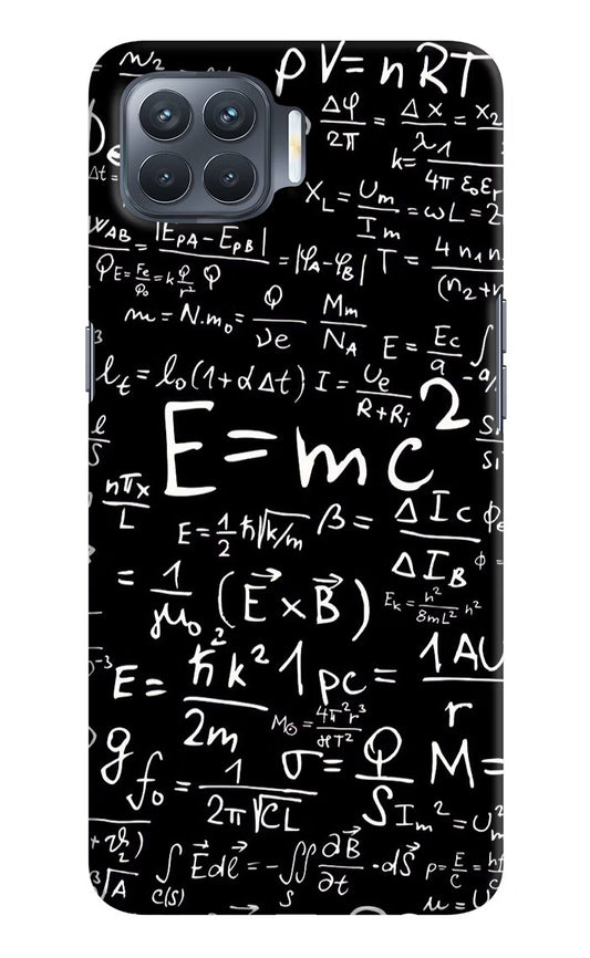 Physics Formula Oppo F17 Pro Hard Case Back Cover by Casekaro