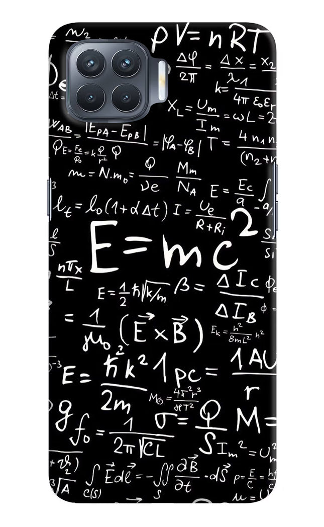 Physics Formula Oppo F17 Pro Hard Case Back Cover by Casekaro