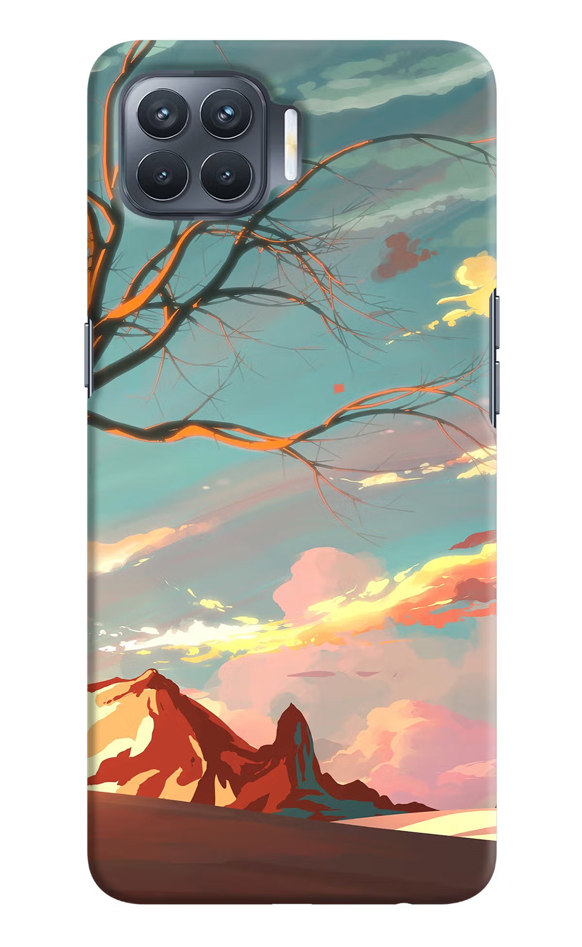 Scenery Oppo F17 Pro Hard Case Back Cover by Casekaro
