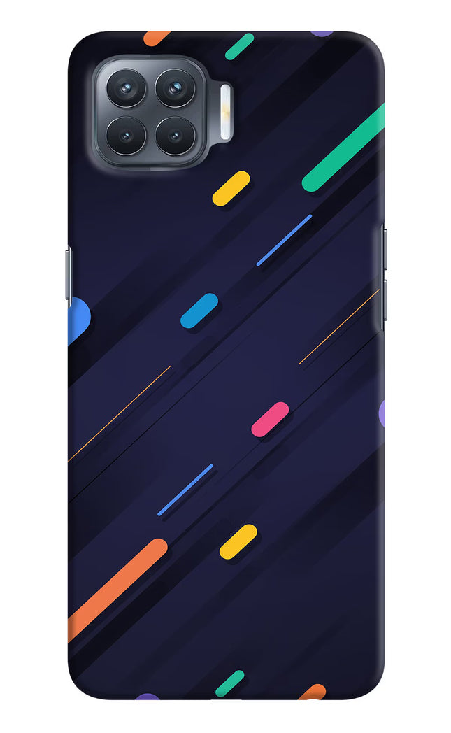Abstract Design Oppo F17 Pro Hard Case Back Cover by Casekaro
