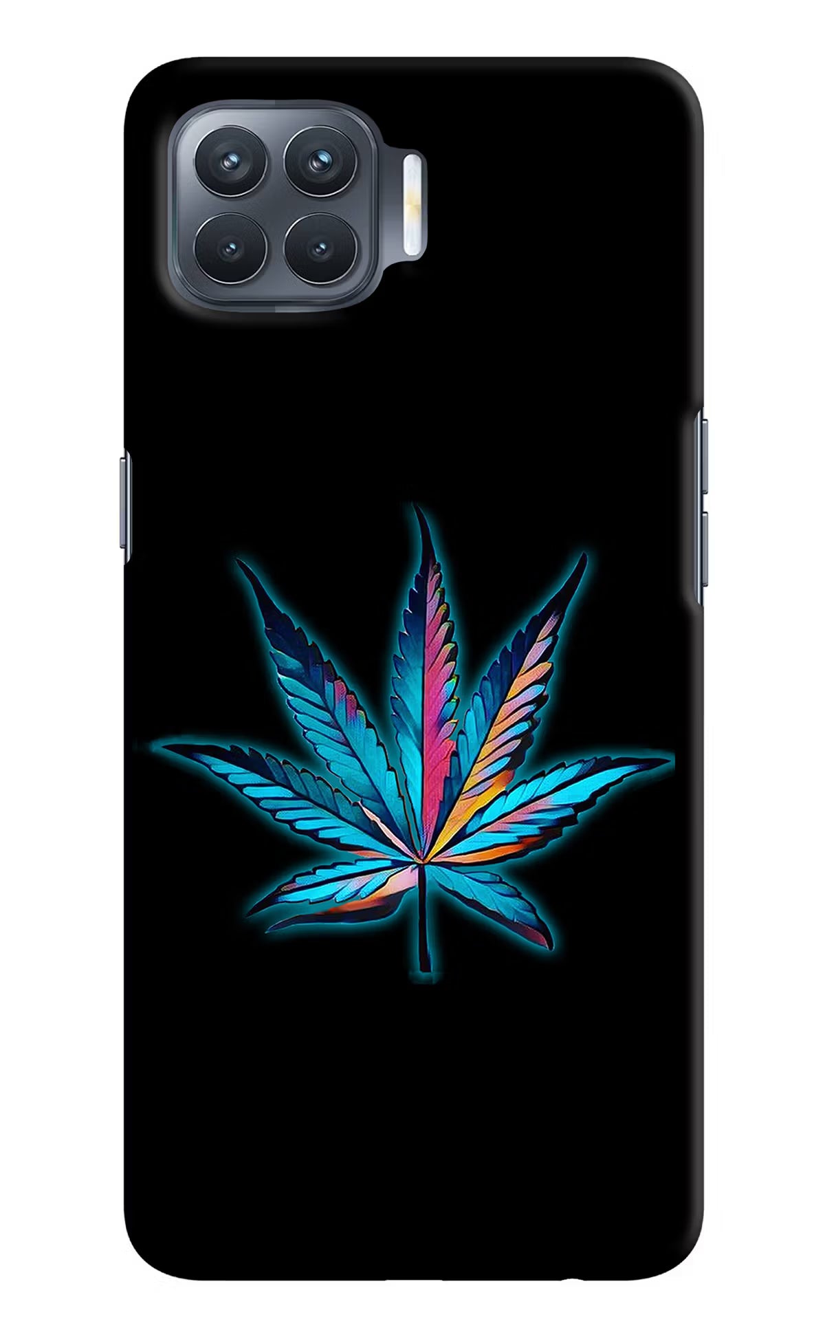 Weed Oppo F17 Pro Hard Case Back Cover by Casekaro