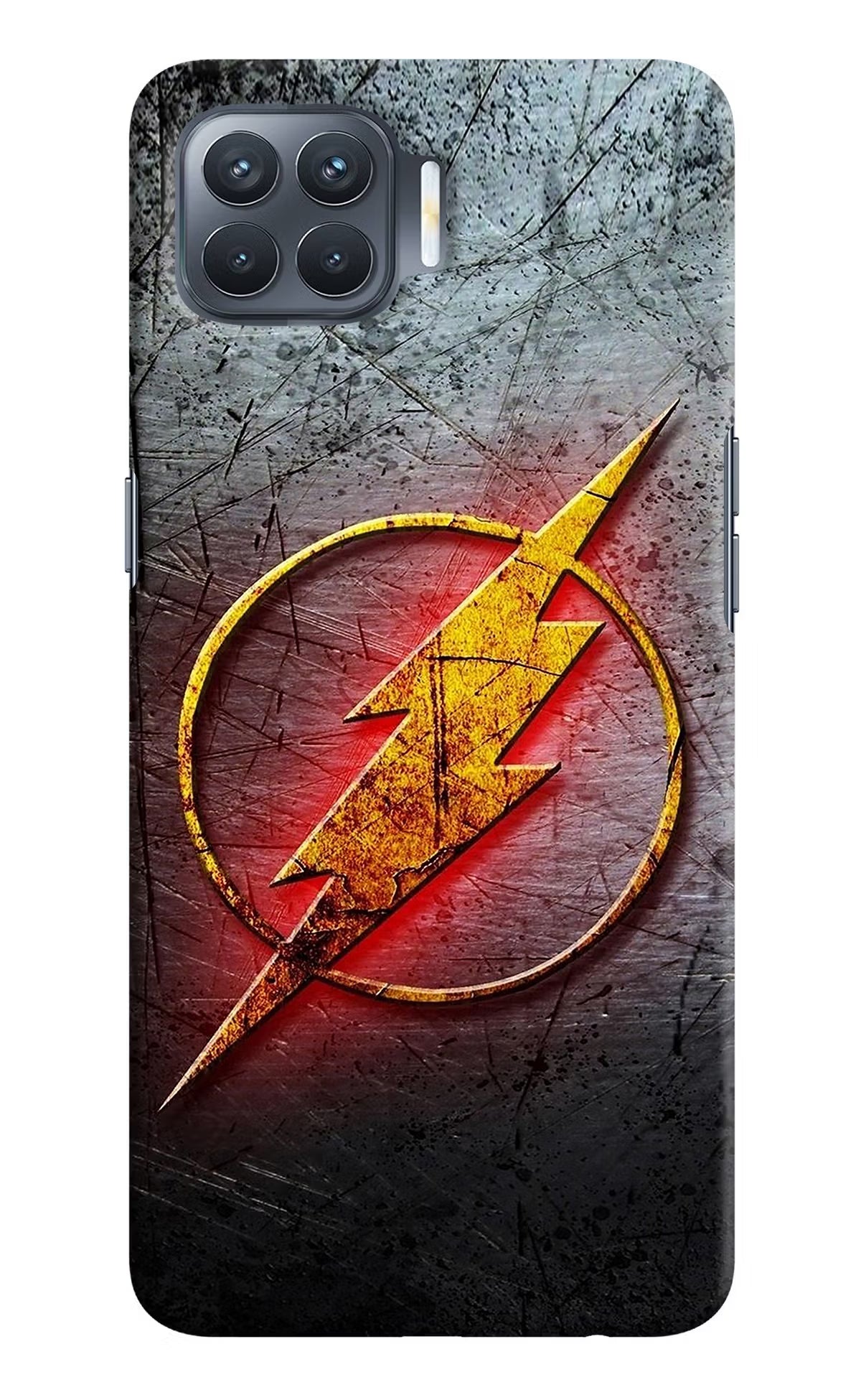 Flash Oppo F17 Pro Hard Case Back Cover by Casekaro