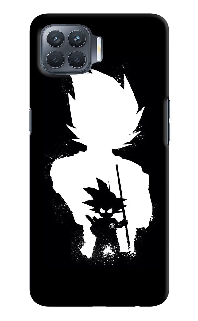 Goku Shadow Oppo F17 Pro Hard Case Back Cover by Casekaro