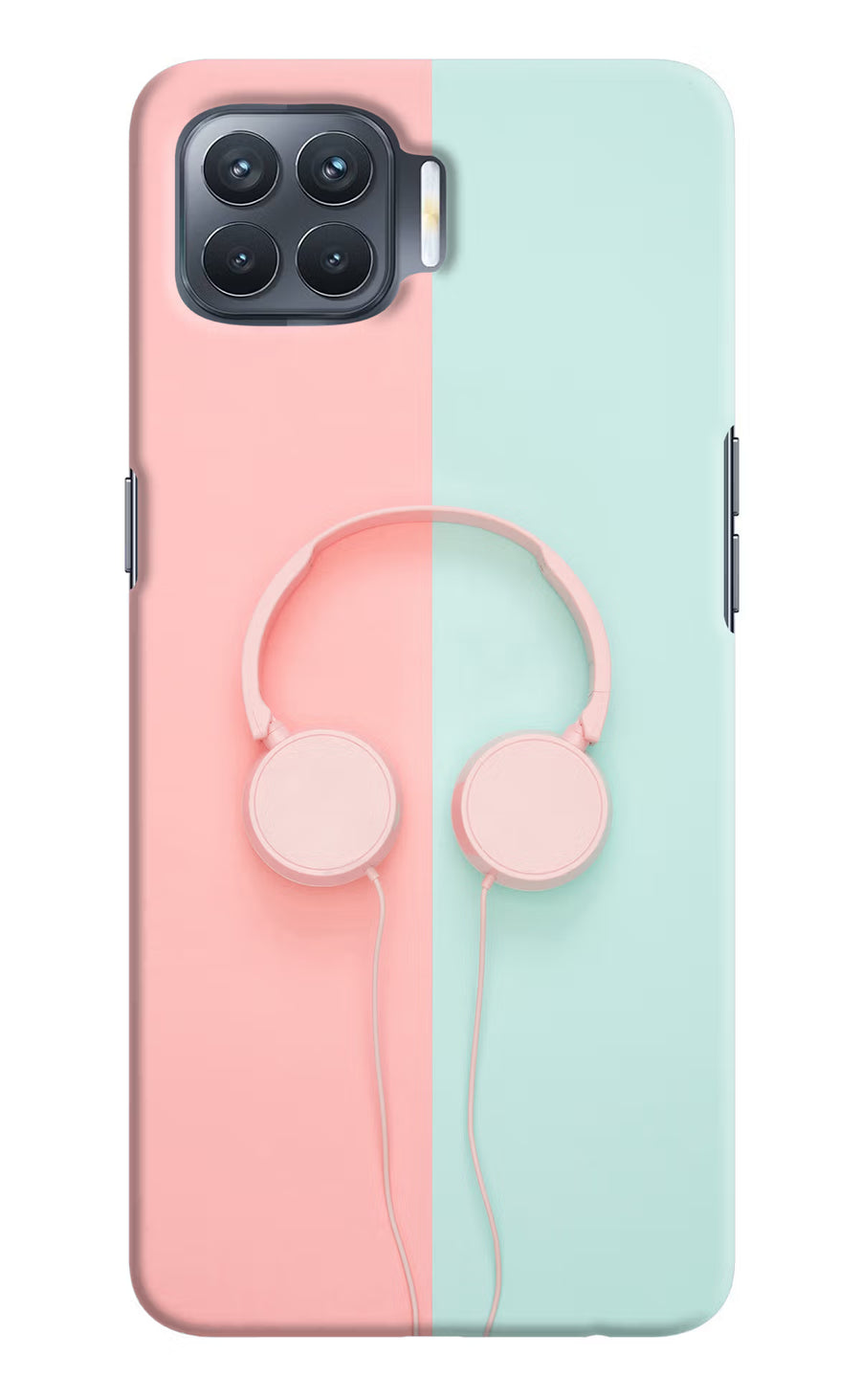 Music Lover Oppo F17 Pro Back Cover, Hard case