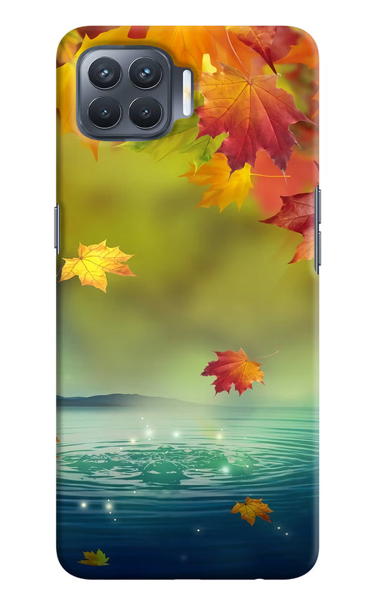 Flowers Oppo F17 Pro Hard Case Back Cover by Casekaro