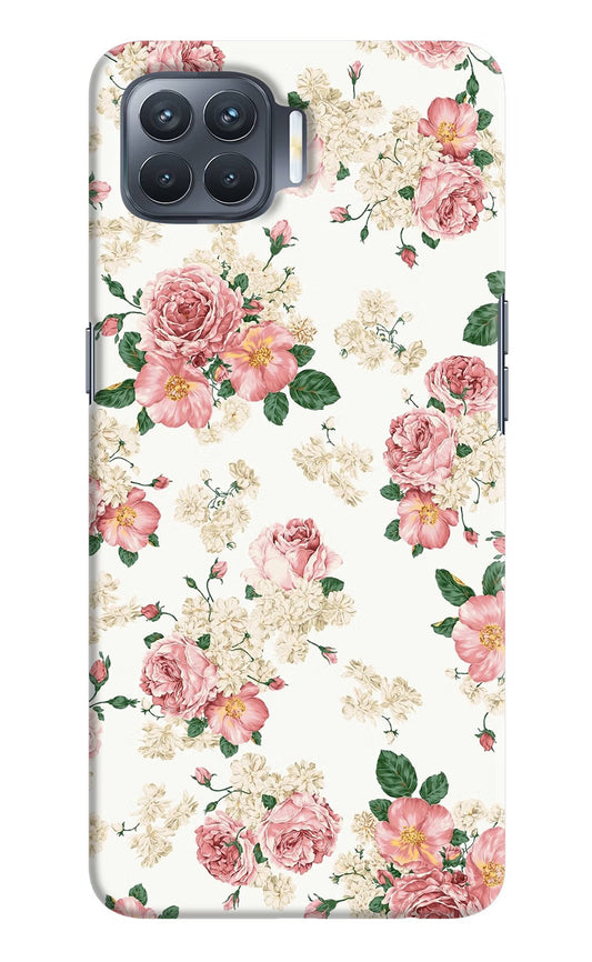 Flowers Oppo F17 Pro Hard Case Back Cover by Casekaro