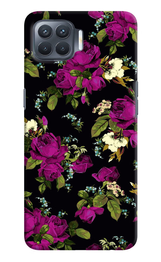 Flowers Oppo F17 Pro Hard Case Back Cover by Casekaro