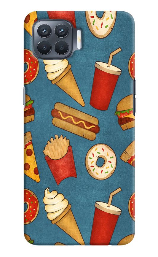 Foodie Oppo F17 Pro Hard Case Back Cover by Casekaro