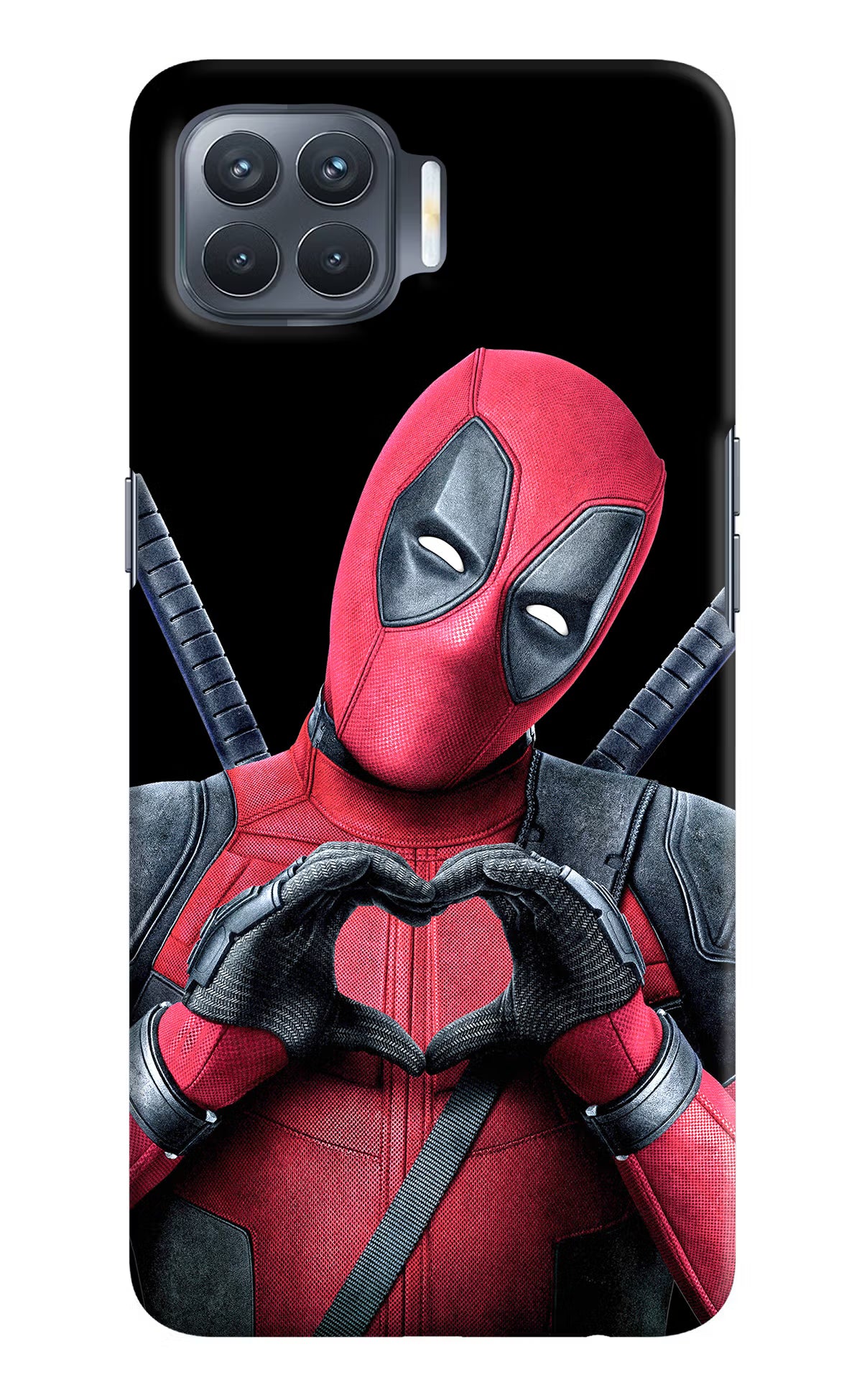Deadpool Oppo F17 Pro Hard Case Back Cover by Casekaro