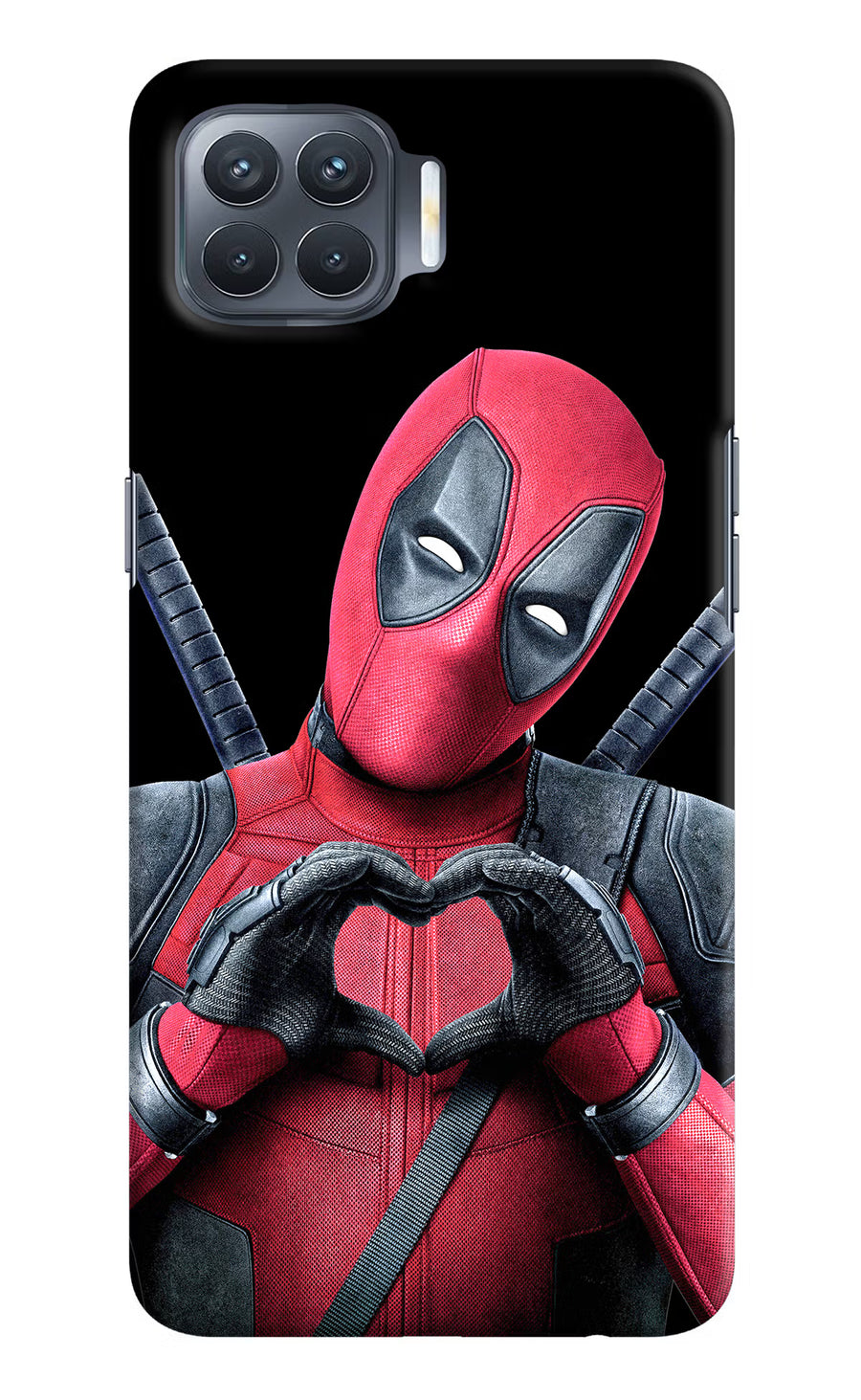 Deadpool Oppo F17 Pro Back Cover, Hard case