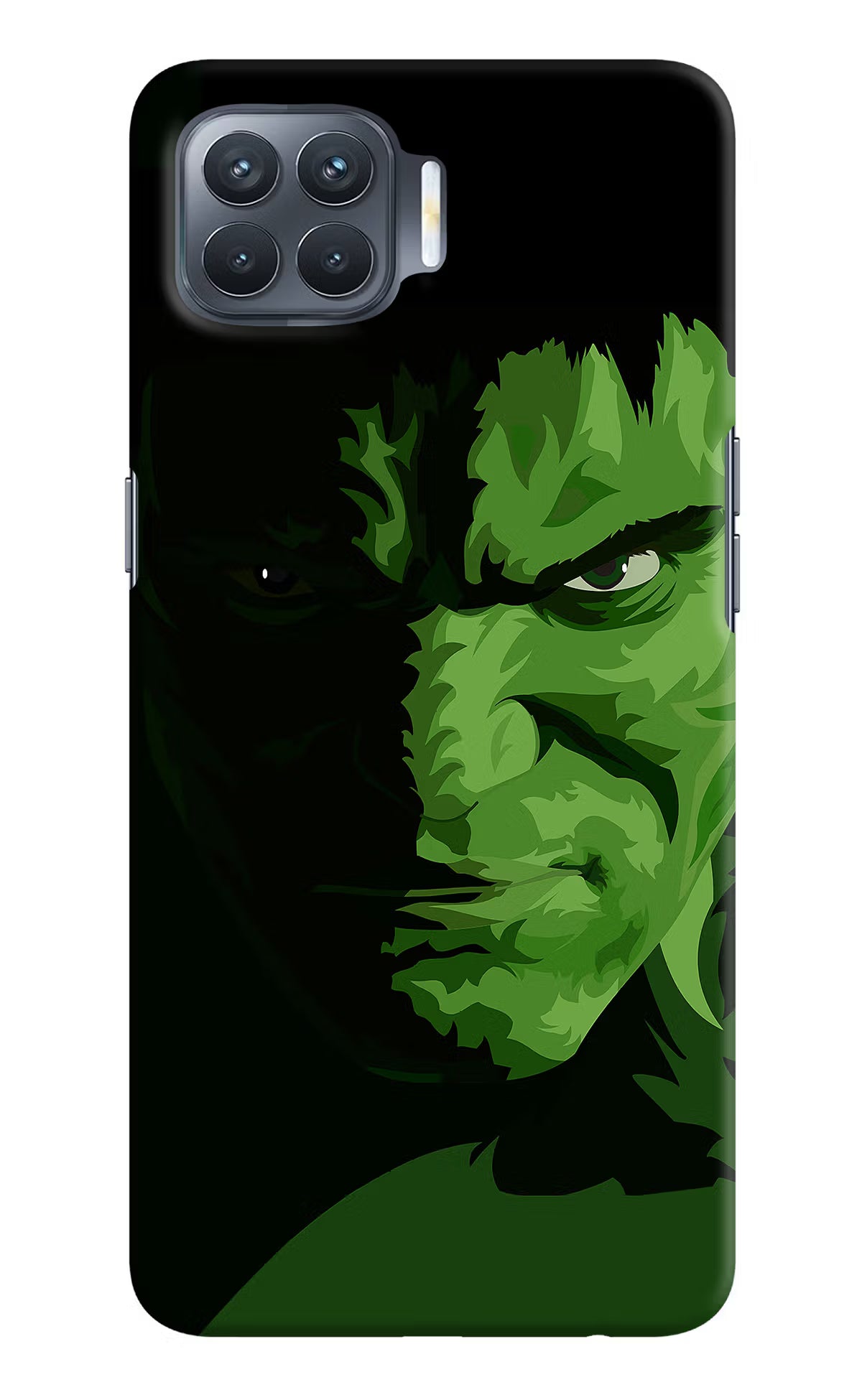 HULK Oppo F17 Pro Hard Case Back Cover by Casekaro