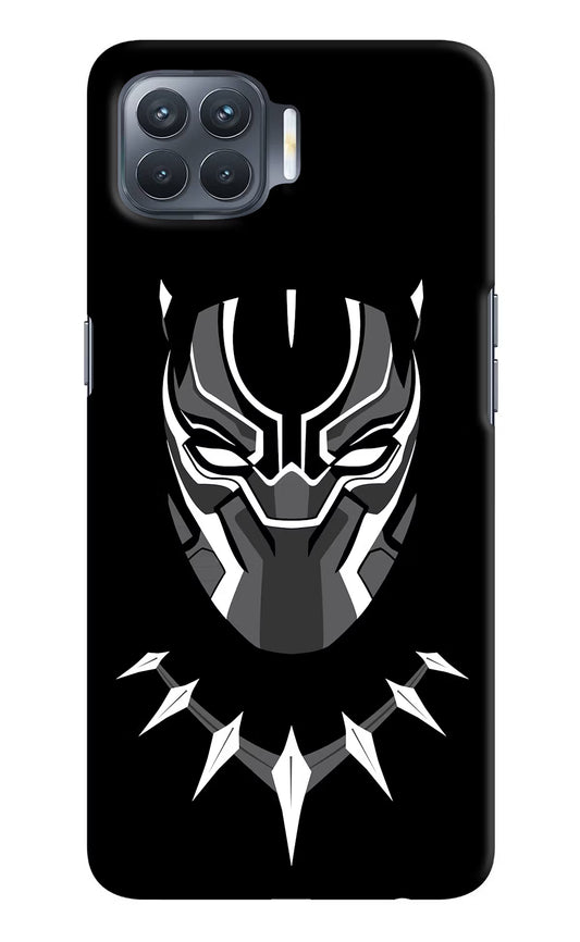 Black Panther Oppo F17 Pro Hard Case Back Cover by Casekaro