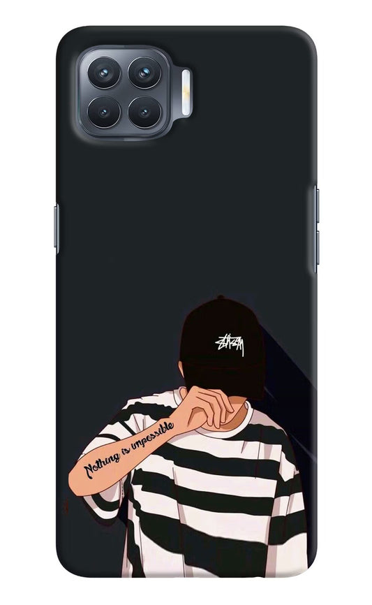 Aesthetic Boy Oppo F17 Pro Hard Case Back Cover by Casekaro