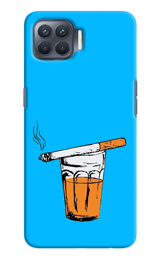 Chai Sutta Oppo F17 Pro Hard Case Back Cover by Casekaro