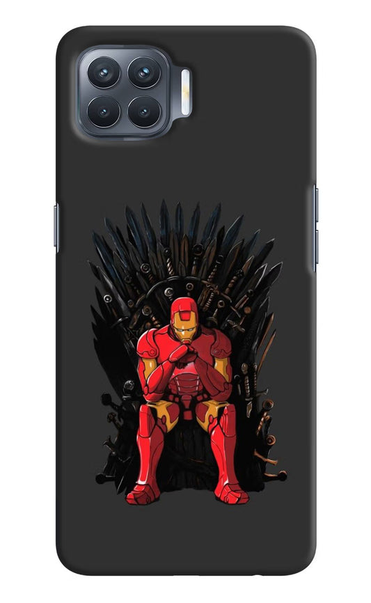 Ironman Throne Oppo F17 Pro Hard Case Back Cover by Casekaro