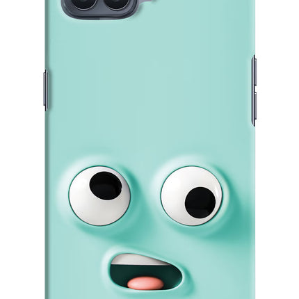 Funny Cartoon Oppo F17 Pro Hard Case Back Cover by Casekaro