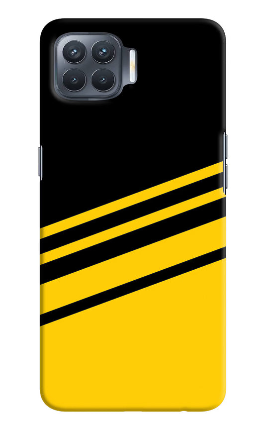 Yellow Shades Oppo F17 Pro Hard Case Back Cover by Casekaro
