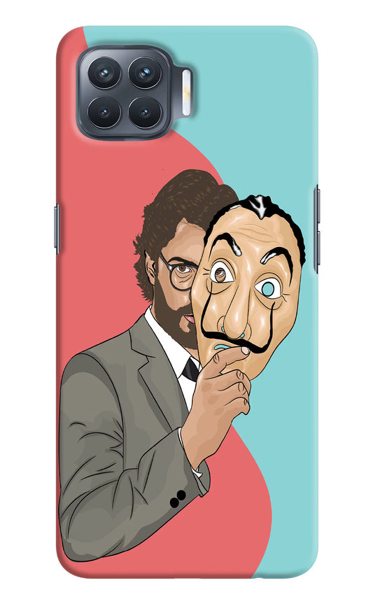 Professor Oppo F17 Pro Hard Case Back Cover by Casekaro