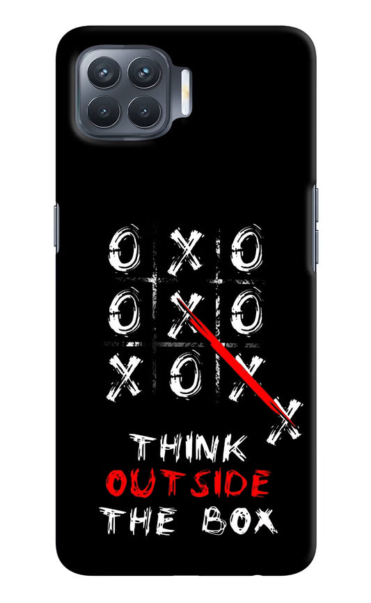 Think out of the BOX Oppo F17 Pro Hard Case Back Cover by Casekaro