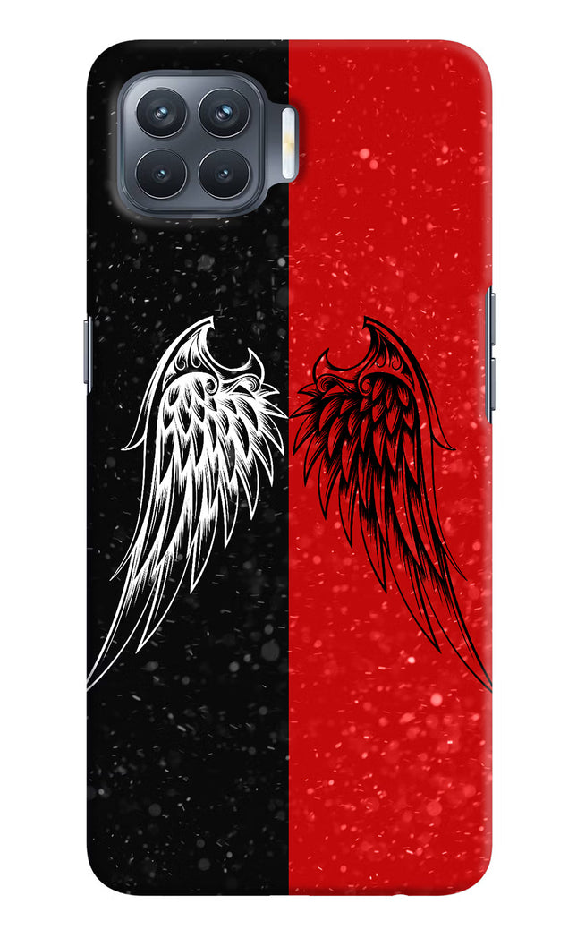 Wings Oppo F17 Pro Hard Case Back Cover by Casekaro