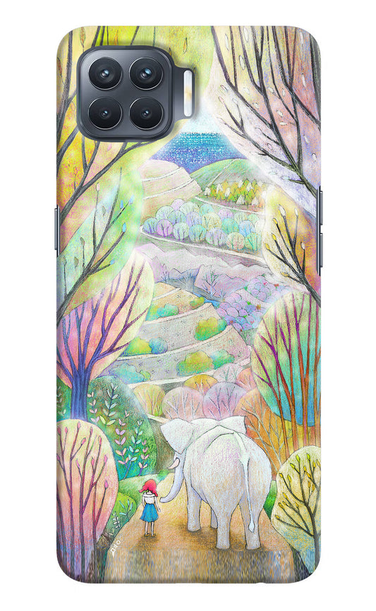 Nature Painting Oppo F17 Pro Hard Case Back Cover by Casekaro