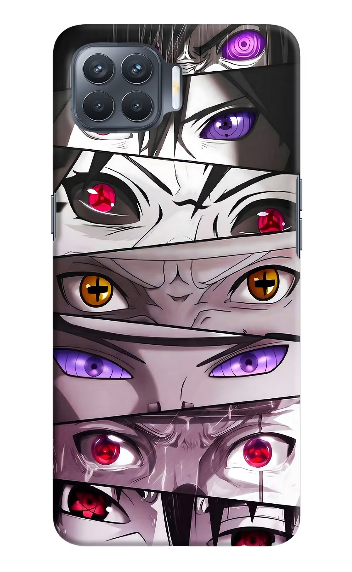Naruto Anime Oppo F17 Pro Hard Case Back Cover by Casekaro