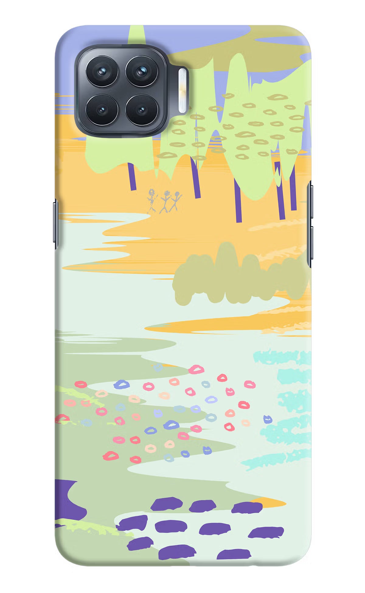 Scenery Oppo F17 Pro Hard Case Back Cover by Casekaro