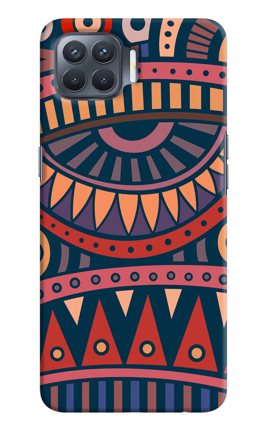 African Culture Design Oppo F17 Pro Hard Case Back Cover by Casekaro