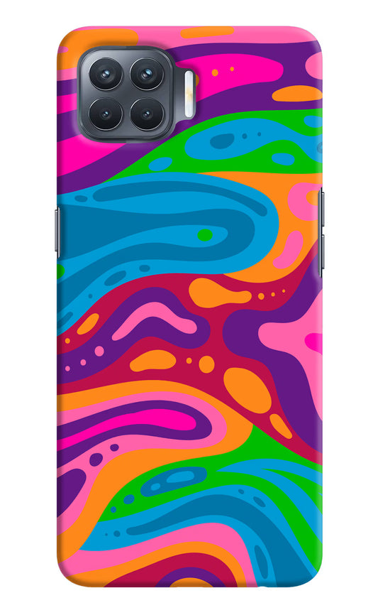Trippy Pattern Oppo F17 Pro Hard Case Back Cover by Casekaro