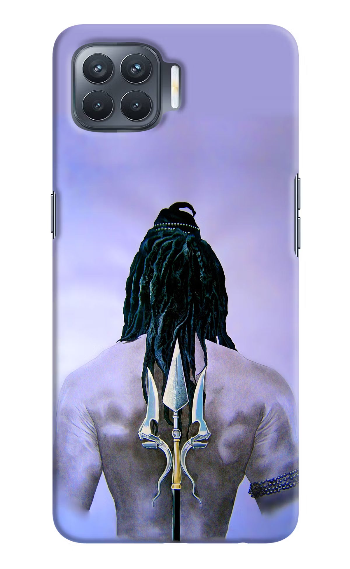 Shiva Oppo F17 Pro Hard Case Back Cover by Casekaro