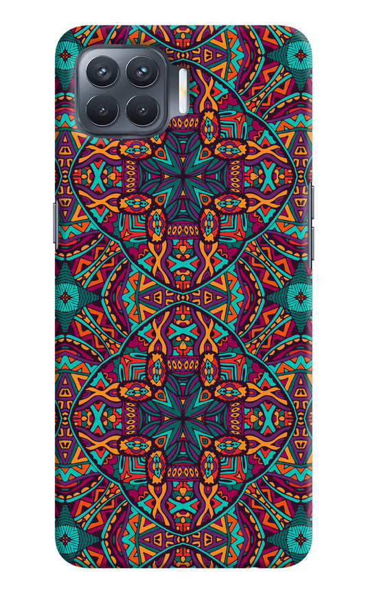 Colour Mandala Oppo F17 Pro Hard Case Back Cover by Casekaro
