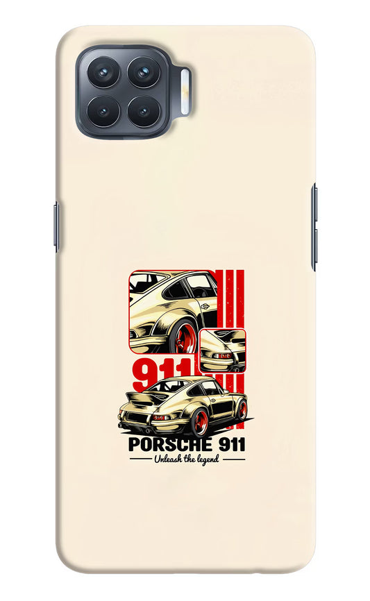 Classic Porsche 911 Oppo F17 Pro Hard Case Back Cover by Casekaro