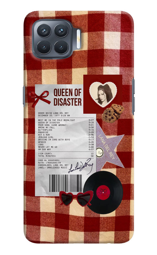 Queen of Disaster Oppo F17 Pro Hard Case Back Cover by Casekaro