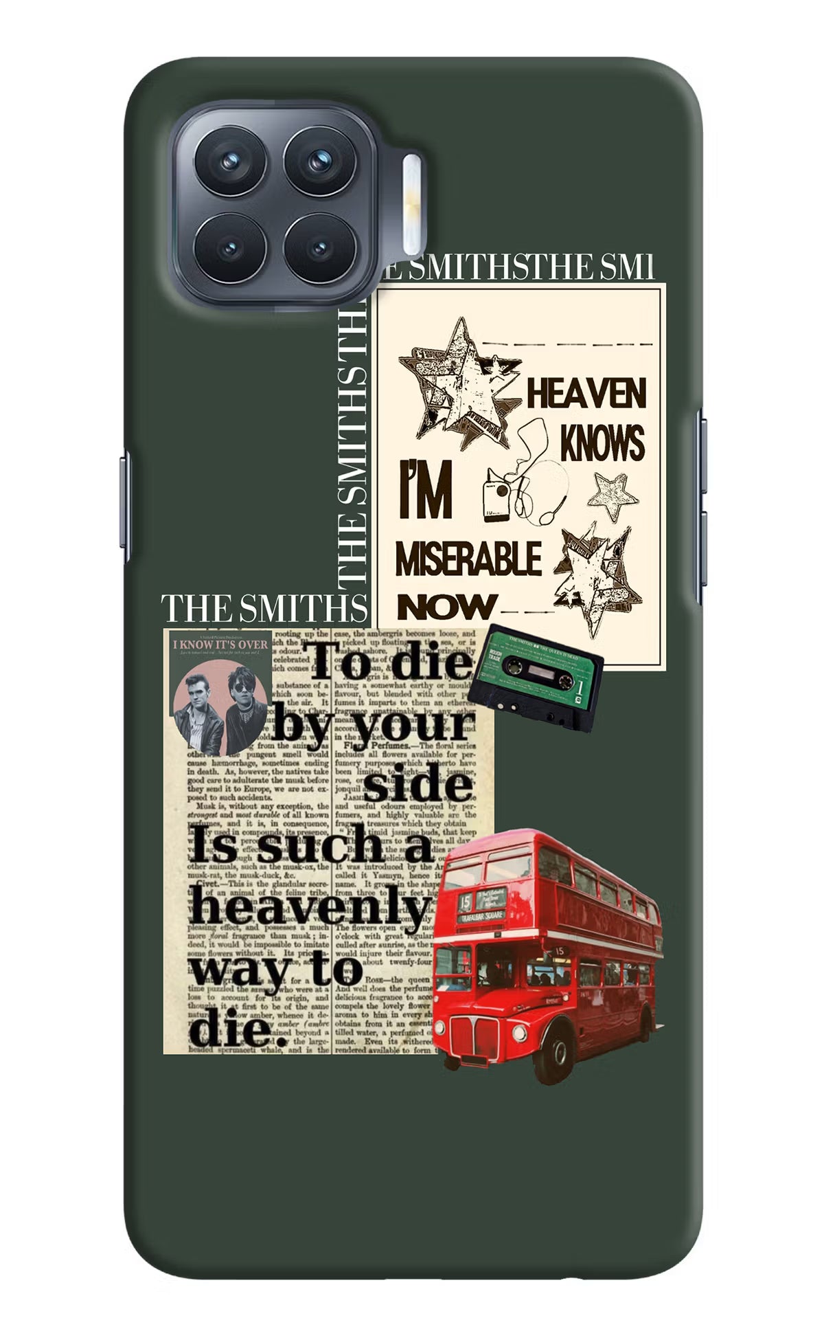 The Smiths Oppo F17 Pro Hard Case Back Cover by Casekaro