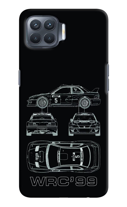 WRC'99 Oppo F17 Pro Hard Case Back Cover by Casekaro