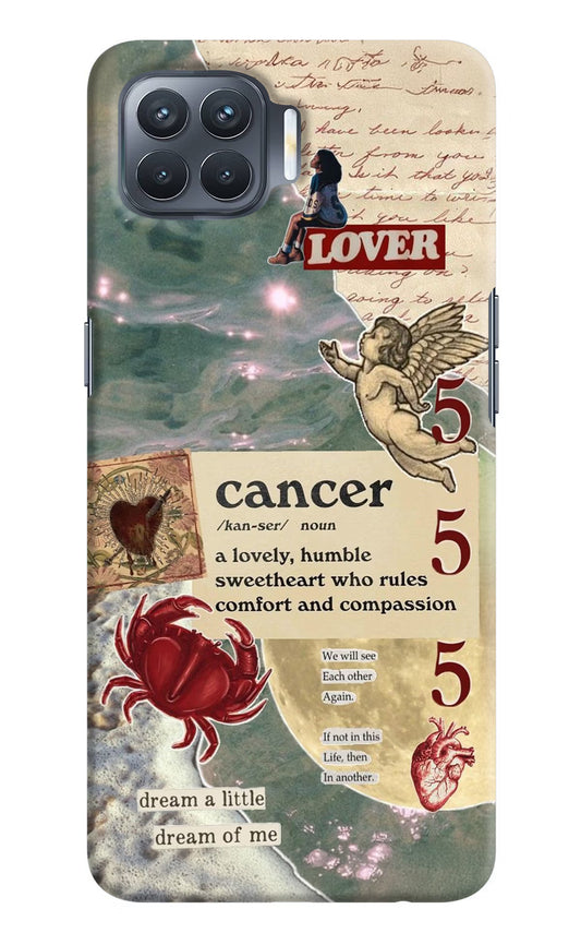 Cancer Zodiac Oppo F17 Pro Hard Case Back Cover by Casekaro