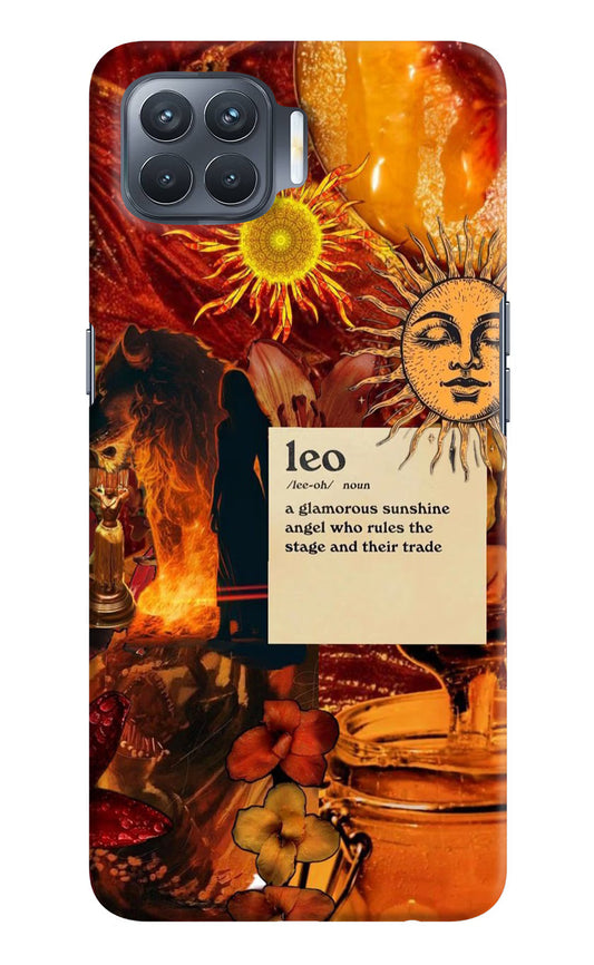Leo Zodiac Oppo F17 Pro Hard Case Back Cover by Casekaro