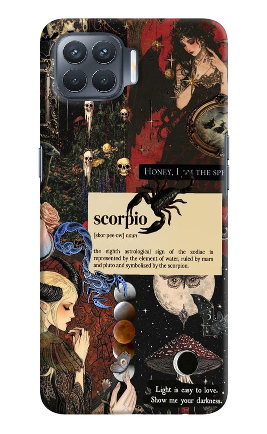 Scorpio Zodiac Oppo F17 Pro Hard Case Back Cover by Casekaro