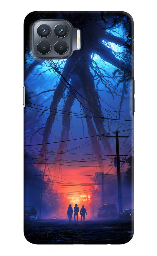 Ordinary Things Shadow Oppo F17 Pro Hard Case Back Cover by Casekaro